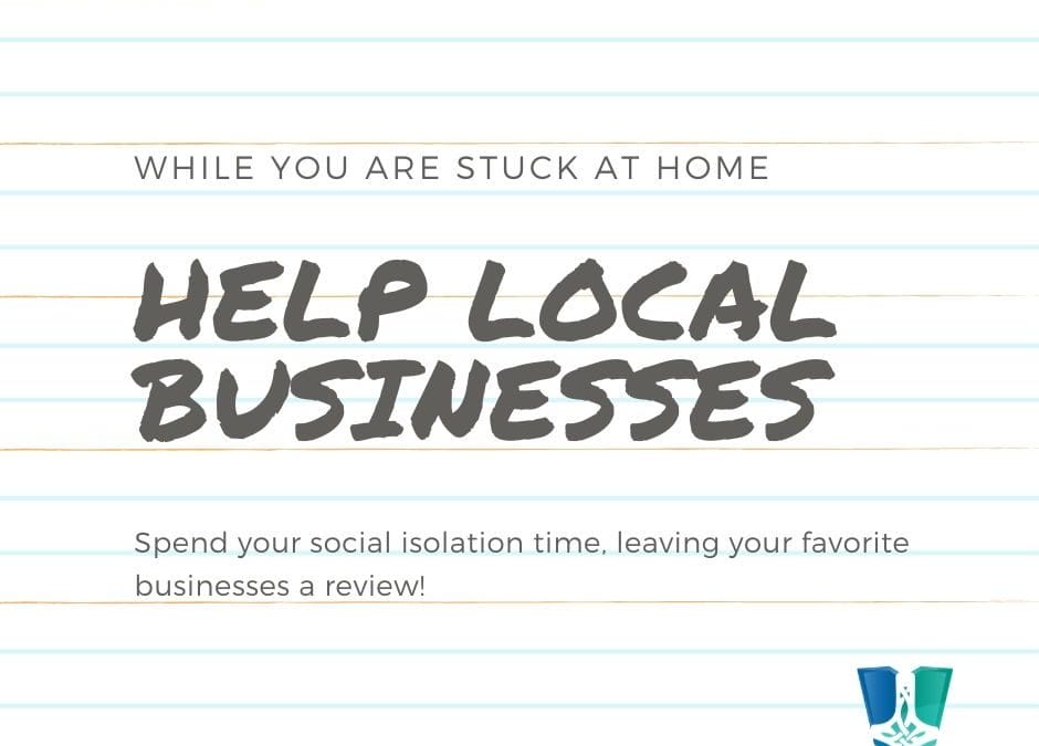 Help Local Businesses, While Practicing Social Distancing